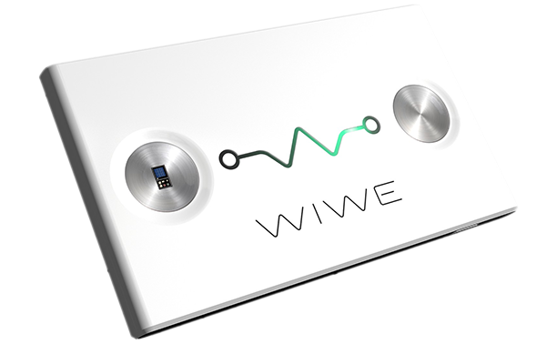 WIWE - Mobiles EKG in weiß